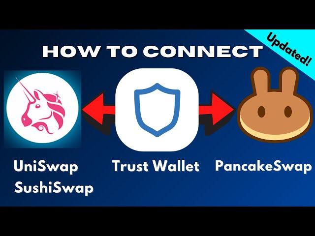 (Updated) HOW TO: connect Trust Wallet to Pancakeswap, Uniswap and Sushiswap and use it