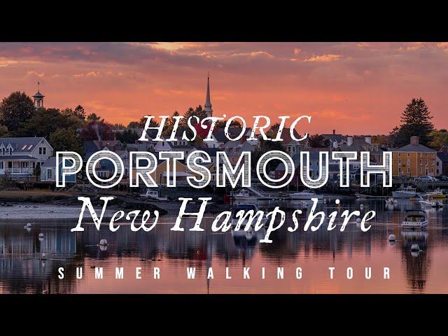 America's Best Micro City| Walking Tour | Portsmouth NH