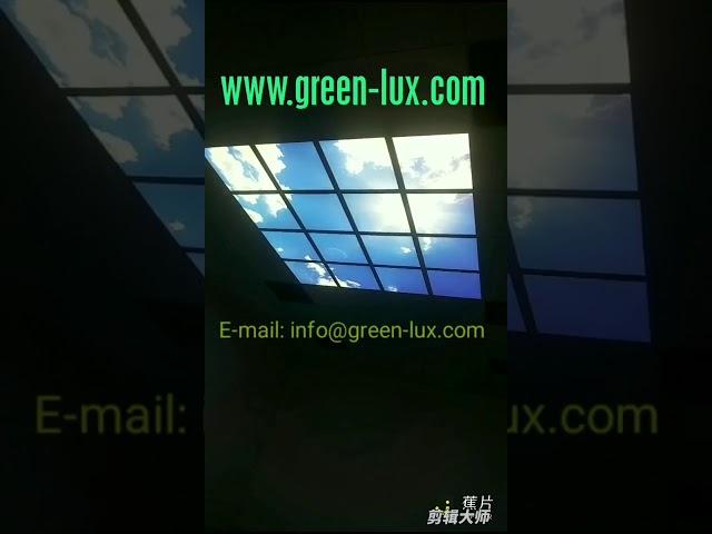 LED theme panel lights, LED sky panel lights from www.green-lux.com