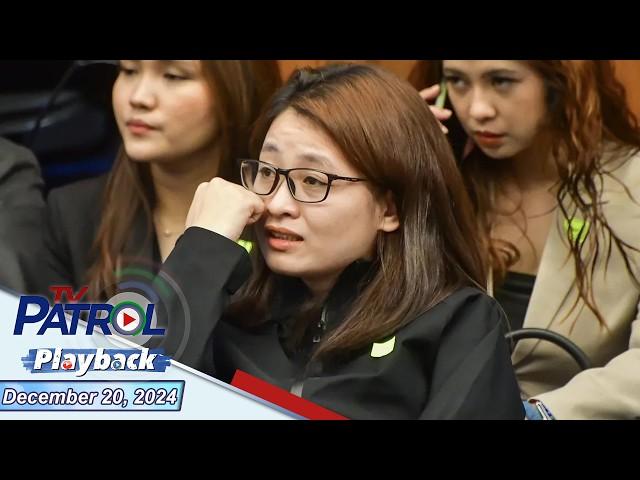 TV Patrol Playback | December 20, 2024