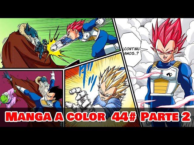 DBS Manga a Color Capitulo 44 Parte 2 | VEGETA Vs MORO