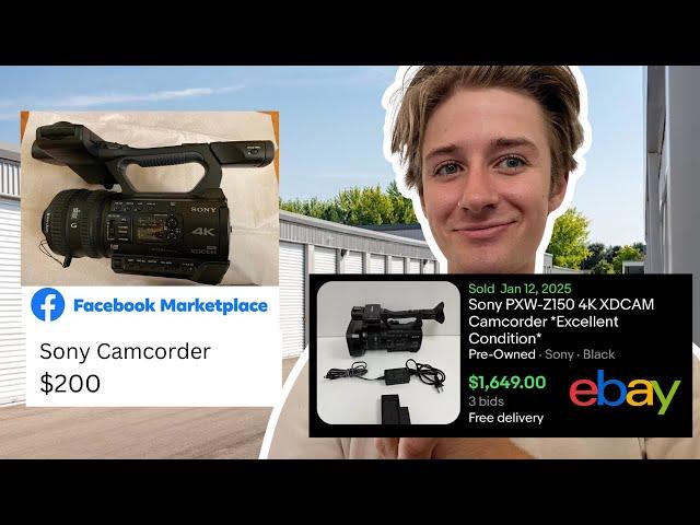 How to Make $1,000 Weekly Flipping Cameras on eBay - FULL FACEBOOK MARKETPLACE WALKTHROUGH