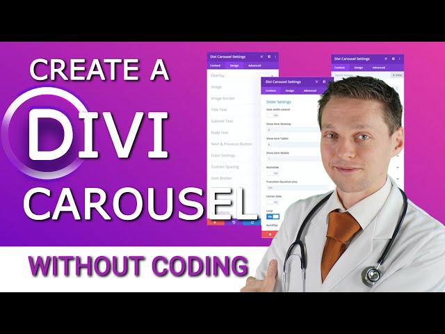Divi Carousel Tutorial 2021 | Easily Create 3 Different Carousels