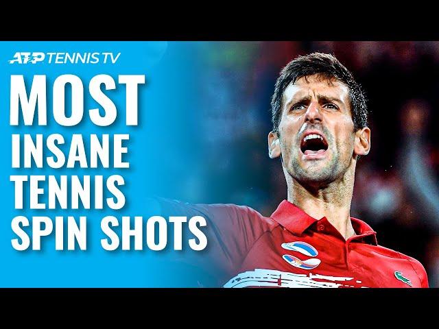 Most INSANE Tennis Spin Shots