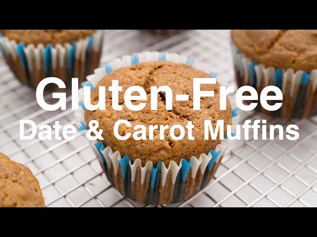 Gluten Free Date & Carrot Muffins