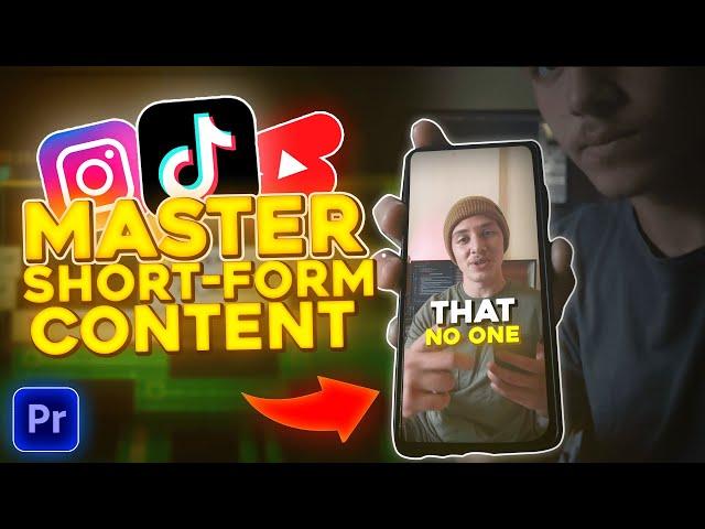 The Ultimate Guide to Master Short-Form Video Editing! (Easy Guide)