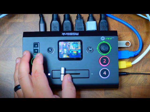 RGBLink MINI Pro video switcher (SO MANY FEATURES)