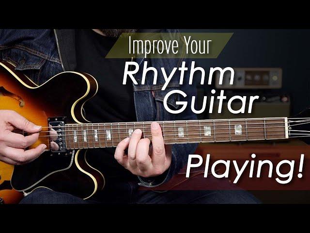 6 Ways to Create Rhythm Guitar Fills!