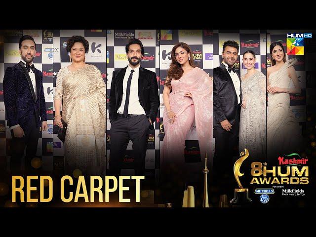 𝐑𝐞𝐝 𝐂𝐚𝐫𝐩𝐞𝐭 - Kashmir 8th Hum Awards - #8thhumawards - HUM TV