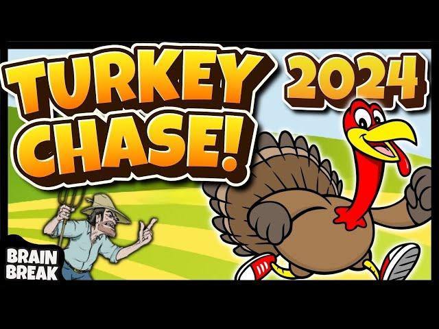 Turkey Chase | Fall Brain Break | Turkey Run | GoNoodle | Just Dance