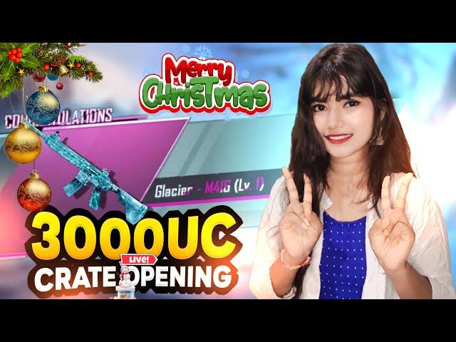 M416 GLACIER CRATE OPENING 🫣| BGMI live |TWINKLE IS LIVE