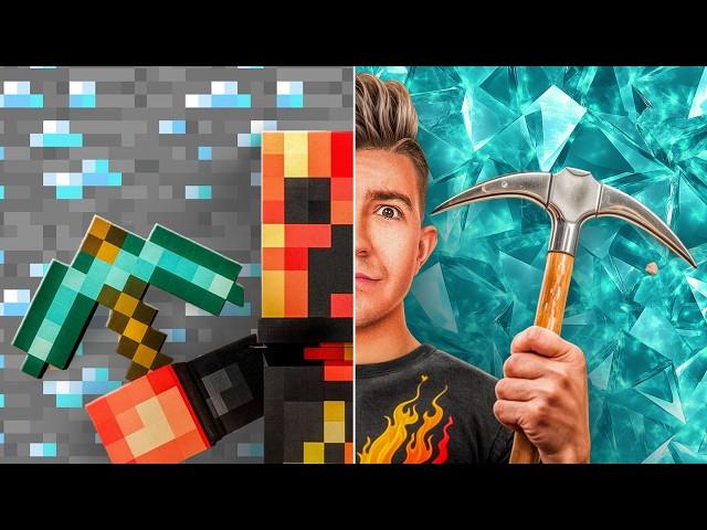 Trying To Break EVERY Minecraft Block In REAL LIFE!