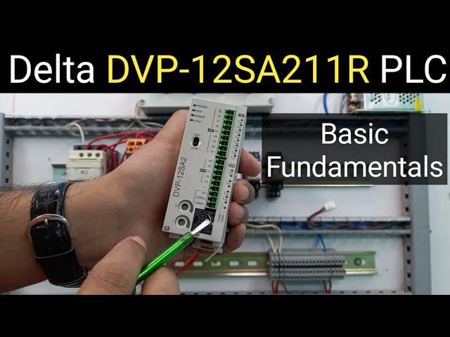 Basic fundamentals of Delta PLC DVP-12SA211R |Learn PLC Programming| Learn EEE
