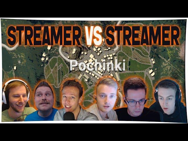 PUBG - Streamer Vs Streamer (chocoTaco, Ibiza, Recrent, Halifax,..)