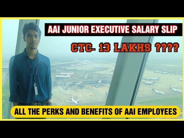 MY AAI JUNIOR EXECUTIVE SALARY SLIP | #salaryslip