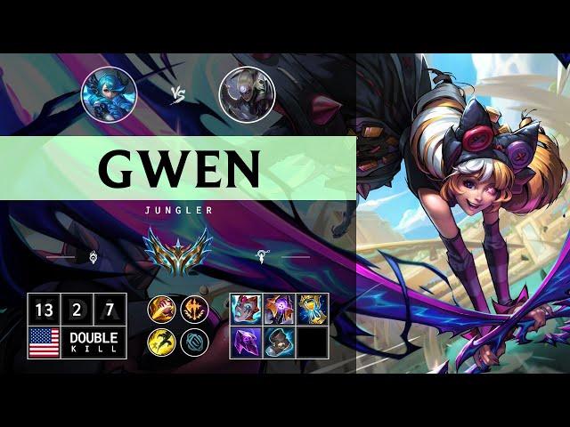 Gwen Jungle vs Diana - NA Challenger Patch 14.13