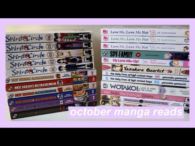 october manga reading log