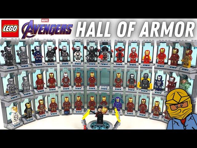 (Unfinished) MOC Rebuild: LEGO Avengers Iron Man Hall of Armor Update #5!