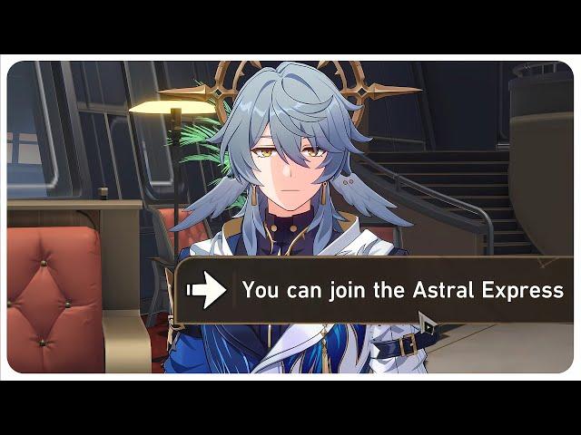 Sunday Joins the Astral Express Crew (Cutscene) | Honkai Star Rail 2.7