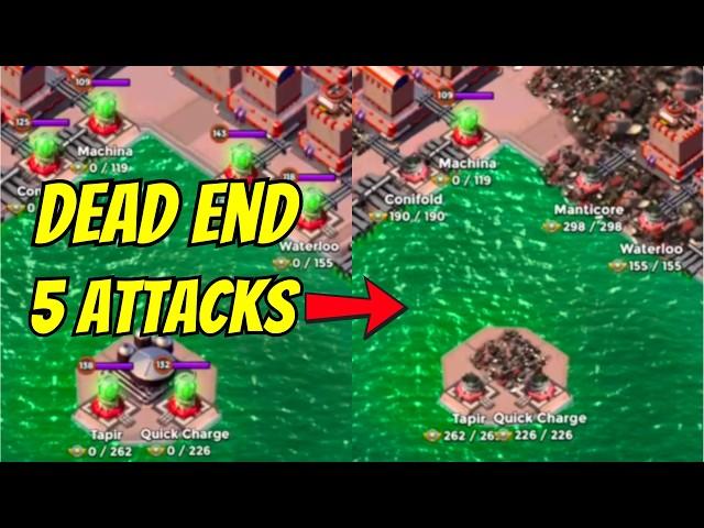 5 Men Task Force Beating Operation Dead End (Boom Beach)