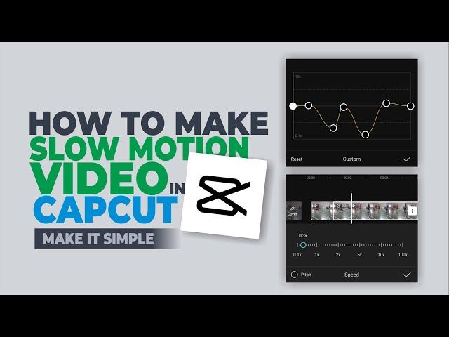 How to Make a Slow Motion Video in CapCut, Smooth!