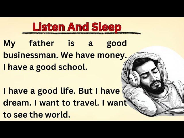 Listen And Sleep || Robinson Crusoe || Graded Reader || Learn English Through Story
