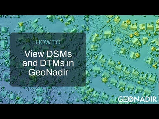 How to view 3d drone models in GeoNadir