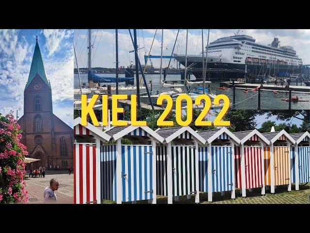 Kiel - Urlaub in Deutschland 2022 Teil9 - Sehenswürdigkeiten Tipps Kieler Förde Aquarium Cafés Hafen