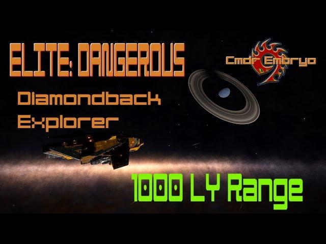 Elite: Dangerous - Diamondback Explorer 1000LY Range Build