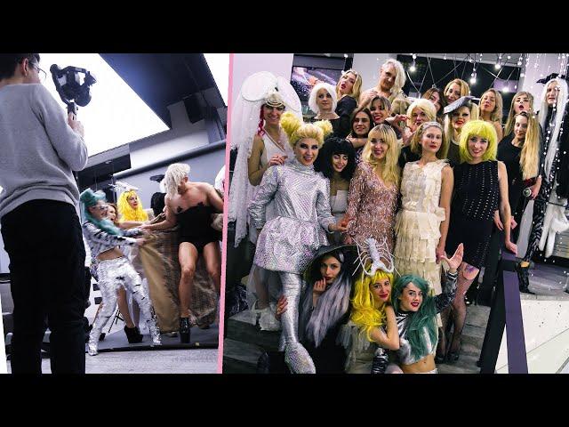 NY2019 Новогодний корпоратив. Тема костюмов - Lady Gaga. Beauty salon "Maxim Kulikov"