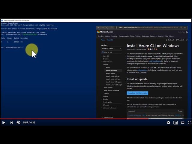 Connect To AzureAD AzureRM & AzureCLI Command Line using PowerShell