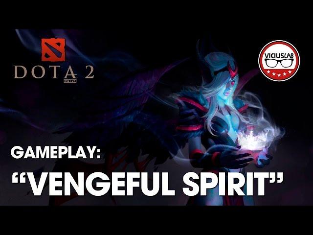 DOTA 2 - Gameplay VENGEFUL SPIRIT - "Resurrection Team" - ESPAÑOL - Viciuslab