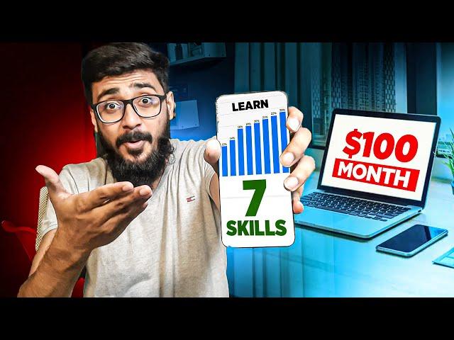 7 Easy Skills To Earn $100/Month | Start Earning Online Doing Freelancing