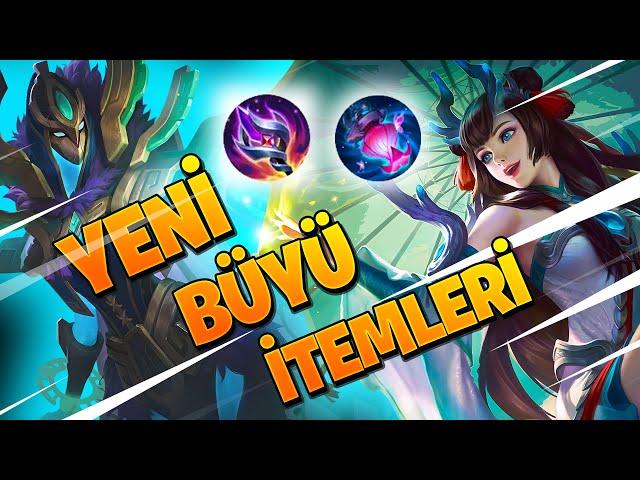 YENİ BÜYÜ EKİPMANLARIYLA KAGURA VE YVE OYNADIM - Mobile Legends