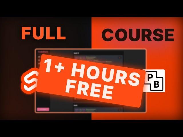 FULL FREE COURSE: Create a Social Media Platform using SvelteKit and PocketBase