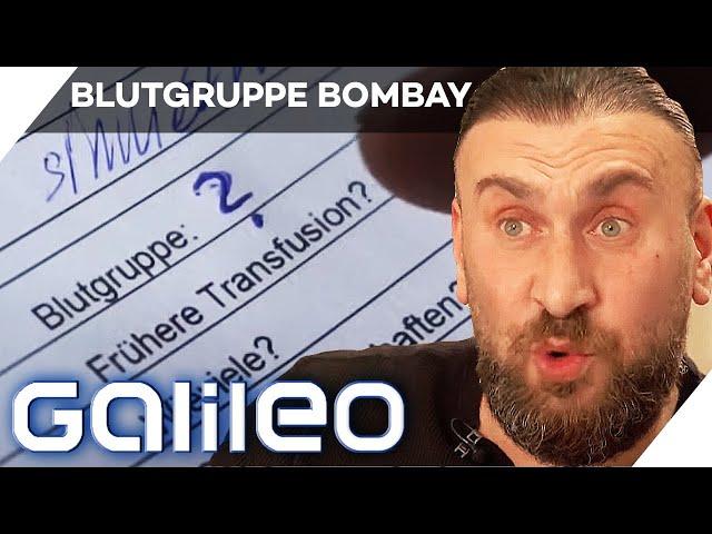 Nur 1 von 300.000! Blutgruppe Bombay - Das Problem mit seltenem Blut | Galileo | ProSieben