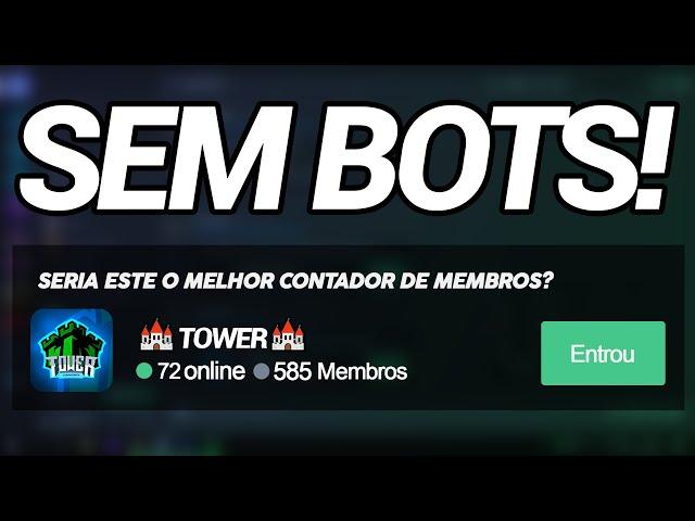 COMO COLOCAR UM CONTADOR DE MEMBROS SEM USAR BOTS NO DISCORD