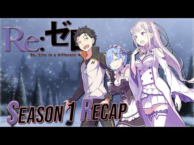 Subaru & Emilia's beginning, Re:Zero is PEAK ISEKAI - Re:Zero Recap | Season 1 Summary