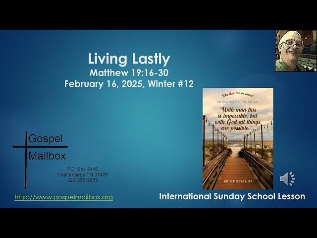 International Sunday School February 16, 2025