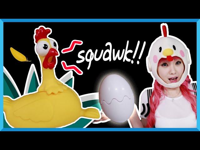 Squawk chicken egg | Ayam bertelur | Mainan anak board game | Kids Toys