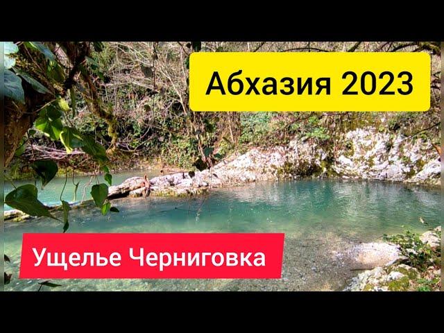 Абхазия отдых 2023| Ущелье Черниговка| Абхазия что посмотреть?| Достопримечательности Абхазии