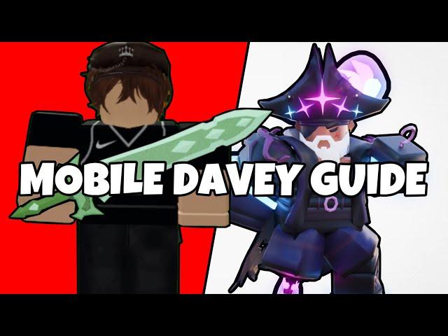 MOBILE DAVEY GUIDE: HOW TO DAVEY ON MOBILE! (Roblox Bedwars)