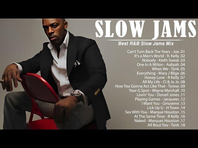 Bedroom Mix 2024 - Best R&B Slow Jams Mix | Joe, R Kelly, Keith Sweat, Aaliyah, Tyrese, Tank &More