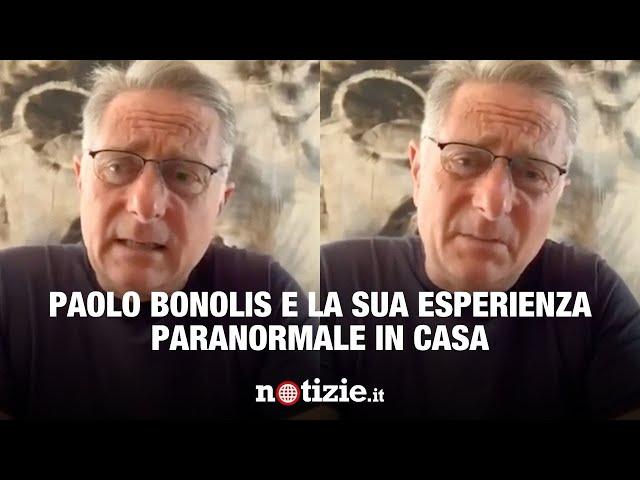 Paolo Bonolis e la sua esperienza paranormale in casa