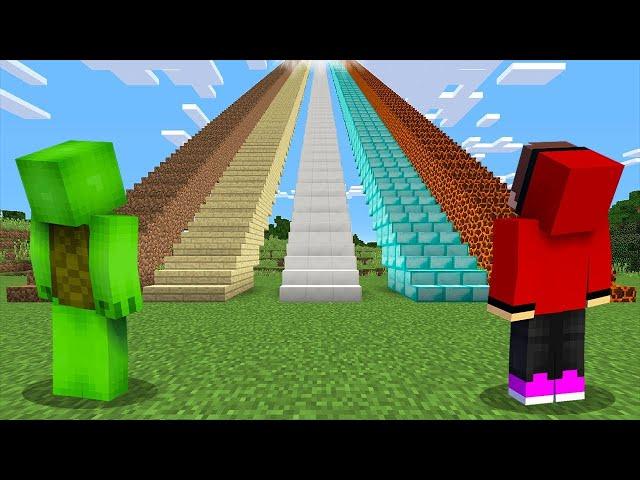 IF YOU CHOOSE THE WRONG STAIR, YOU DIE! - Minecraft