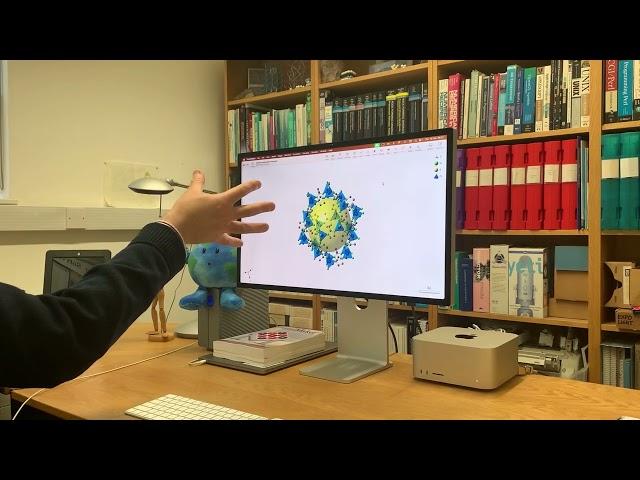 CrystalMaker 11: A.I.-Powered Hand Tracking for Mac