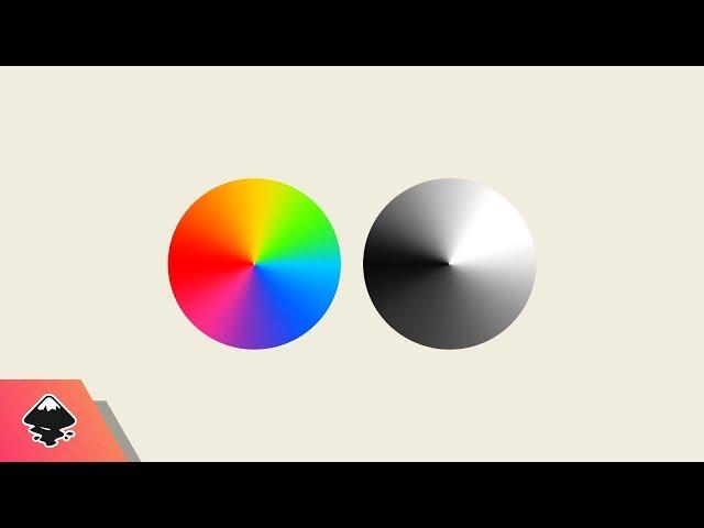 Inkscape Tutorial: Create Conical Gradients