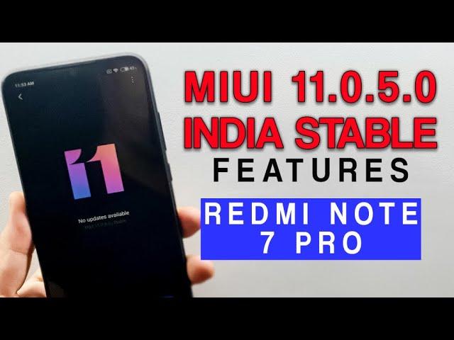 MIUI 11 Update New Features Explained Redmi Note 7 Pro