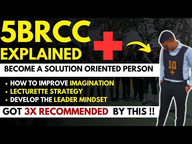 Concept that helped me in my 3 Recommendations | 5BRCC by Col. #Yudhvir Singh