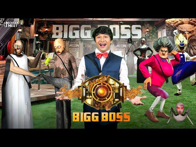 BIGG BOSS 17 SPOOF - HORROR GAME GRANNY COMEDY - SLENDRINA : MOHAK MEET